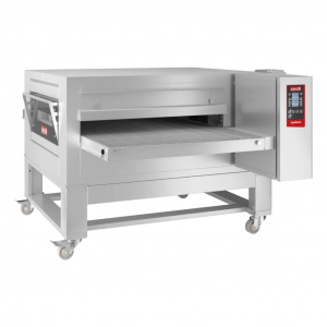 Zanolli Synthesis 12/100V 40″ Italian Gas Conveyor Pizza Oven On Stand